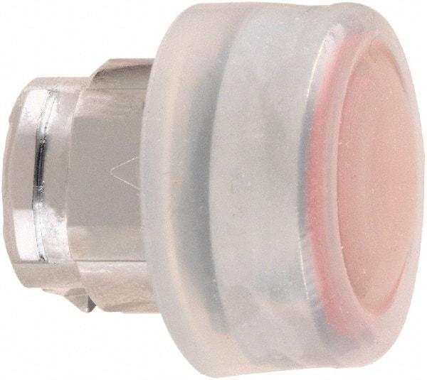 Schneider Electric - 22mm Mount Hole, Extended Straight, Pushbutton Switch Only - Round, Red Pushbutton, Nonilluminated, Momentary (MO) - Strong Tooling