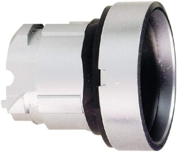 Schneider Electric - 22mm Mount Hole, Recessed, Pushbutton Switch Only - Round, Black Pushbutton, Nonilluminated, Momentary (MO) - Strong Tooling