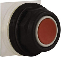 Schneider Electric - 30mm Mount Hole, Extended Straight, Pushbutton Switch Only - Red Pushbutton, Momentary (MO) - Strong Tooling