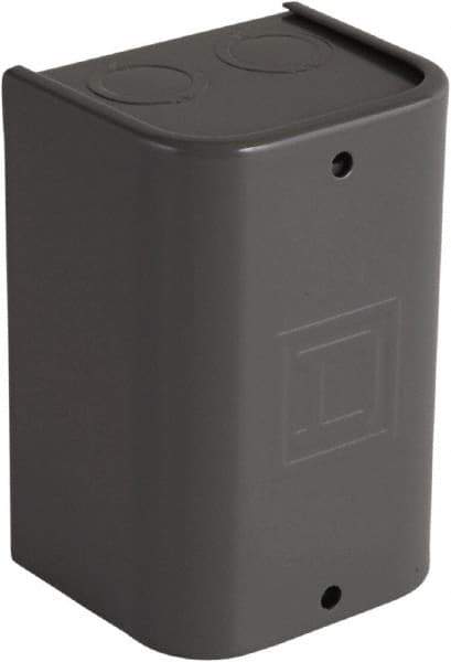 Square D - Steel Power Relay Enclosure Screw Cover - NEMA 1, 92mm Wide x 134.11 mm High x 84mm Deep - Strong Tooling