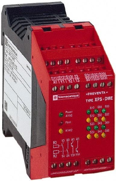 Schneider Electric - 24 VDC, Electromechanical & Solid State Screw Clamp General Purpose Relay - 6 Amp at 28 VDC, 45mm Wide x 99mm High x 114mm Deep - Strong Tooling