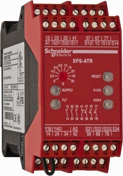 Schneider Electric - Electromechanical Screw Clamp General Purpose Relay - 6 Amp at 24 VDC, 24 VDC, 45mm Wide x 99mm High x 114mm Deep - Strong Tooling