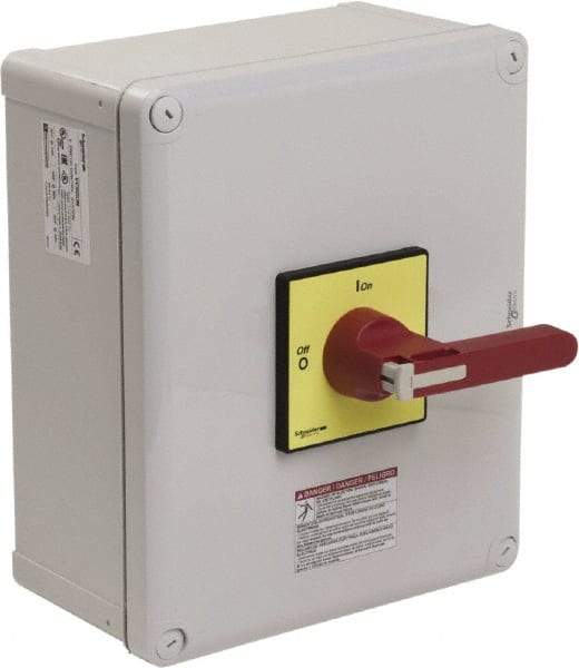 Square D - 3 Phase, 3 Pole, 1 & 12, Enclosed Cam & Disconnect Switch - PVC - Strong Tooling