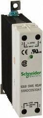 Schneider Electric - 4-32 VDC, Solid State Screw General Purpose Relay - 30 Amp at 280 VAC, SPST, 22.5mm Wide x 98.8mm High x 97.7mm Deep - Strong Tooling