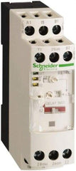 Schneider Electric - 300 hr Delay, Single Range 2CO Time Delay Relay - 8 Contact Amp, 110 to 240 VAC, 24 VAC, 24 VDC, 42 to 48 VAC & 42 to 48 VDC - Strong Tooling