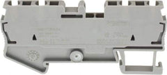 Schneider Electric - 1 Pole, 800 Volt, 24 Amp, -40 to 266°F, DIN Rail Mount, Polyamide Passthrough Terminal Block - 4 Contacts, 28 to 12 AWG Compatibility, 36-1/2mm High - Strong Tooling