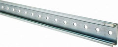 Schneider Electric - 2m Long x 0.6 Inch Wide x 1-1/2 Inch High x Steel DIN Rail - 0.04 Inch Thick - Strong Tooling