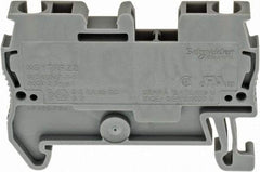 Schneider Electric - 1 Pole, 800 Volt, 24 Amp, -40 to 266°F, DIN Rail Mount, Polyamide Passthrough Terminal Block - 2 Contacts, 28 to 12 AWG Compatibility, 36-1/2mm High - Strong Tooling