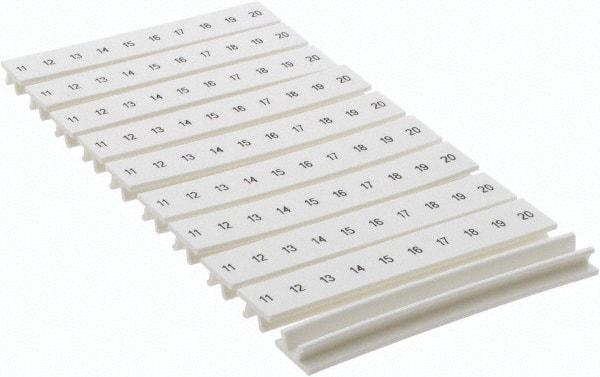 Schneider Electric - Terminal Block Marking Strip - Use with Linergy TR Series Terminal Blocks - Strong Tooling