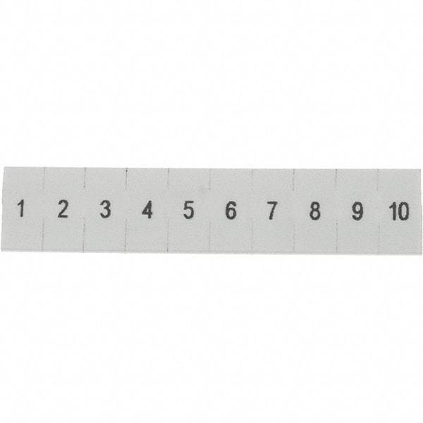 Schneider Electric - Terminal Block Marking Strip - Use with Linergy TR Series Terminal Blocks - Strong Tooling