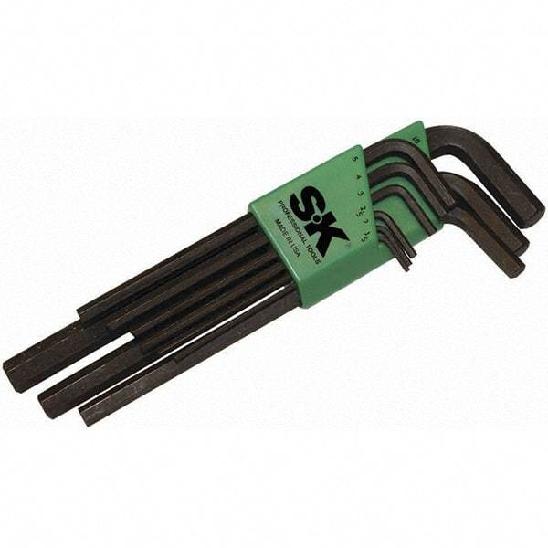 SK - Hex Key Sets - 9PC METRIC HEX KEY SET - Strong Tooling