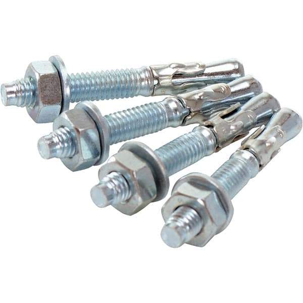 Vestil - Concrete Anchors   Type: Screw Anchor    Diameter (Inch): 3/8 - Strong Tooling