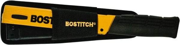 Stanley Bostitch - Manual Hammer Tacker - 1/4, 5/16, 3/8" Staples, 84 Lb Capacity, Yellow, Aluminum Die Cast - Strong Tooling