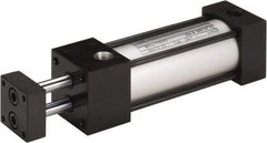 Norgren - 4" Stroke x 1-1/2" Bore Double Acting Air Cylinder - 1/4 Port, 250 Max psi, -20 to 200°F - Strong Tooling