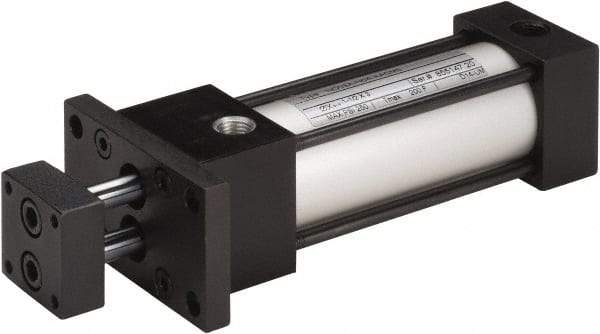 Norgren - 6" Stroke x 1-1/2" Bore Double Acting Air Cylinder - 1/4 Port, 250 Max psi, -20 to 200°F - Strong Tooling