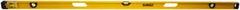 DeWALT - Magnetic 78" Long 3 Vial I-Beam Level - Aluminum, Yellow - Strong Tooling