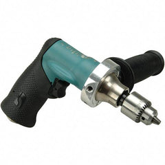 Dynabrade - 1/4" Keyed Chuck - Pistol Grip Handle, 1,000 RPM, 0.4 hp, 90 psi - Strong Tooling