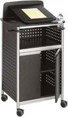 Safco - Laminated, Steel Portable Lectern - 22" Deep x 28-3/4" Wide x 49-3/4" High - Strong Tooling