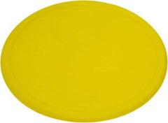 Rubbermaid - 13" Wide, Round Polyethylene Lid - Use with FG572600, FG572624, FG572700, FG572724, FG572800, FG572824, FG572900, FG572924 - Strong Tooling