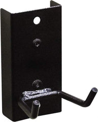 Triton - 4" Long Double Prong Tool Holder Pegboard Hook - 2" Projection, Steel - Strong Tooling