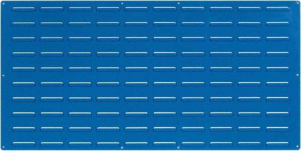 Triton - 48" Wide x 24" High, Blue Louvered Bin Panel - Use with LocBin - Strong Tooling