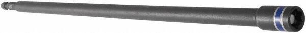 Irwin - 5/16" Magnetic Nutsetter - 1/4" Hex Drive, 12" OAL, 1/2" Socket Nose Diam - Strong Tooling