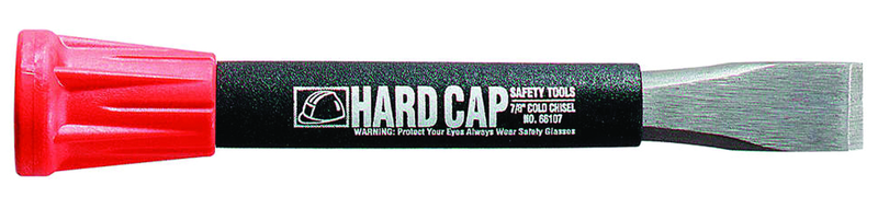 Hard Cap Cold Chisel - 1" Tip x 11" Overall Length - Strong Tooling