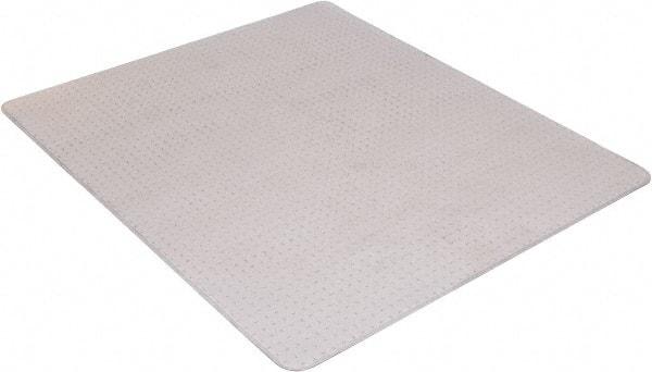 Aleco - 53" Long x 45" Wide, Chair Mat - Rectangular, Beveled Edge Style, Includes Anchorpoints - Strong Tooling