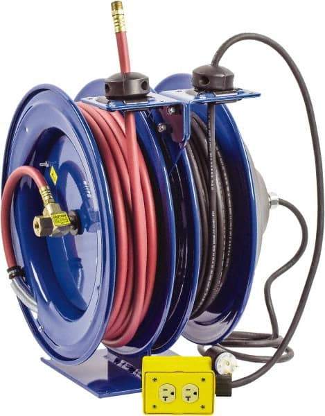 CoxReels - 50' Spring Retractable Hose Reel - 300 psi, Hose Included - Strong Tooling