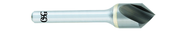 1/2" Size - 1/4" Shank - 82° Single Flute Countersink - Strong Tooling