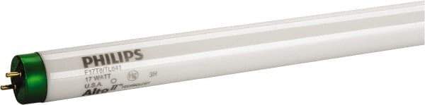 Philips - 17 Watt Fluorescent Tubular Medium Bi-Pin Lamp - 4,100°K Color Temp, 1,400 Lumens, T8, 20,000 hr Avg Life - Strong Tooling