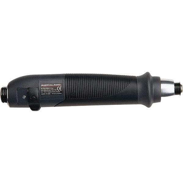 Ingersoll-Rand - 1/4" Bit Holder, 1,500 RPM, Inline Handle Air Screwdriver - 2.7 to 9.7 In/Lb Torque, 4 CFM - Strong Tooling