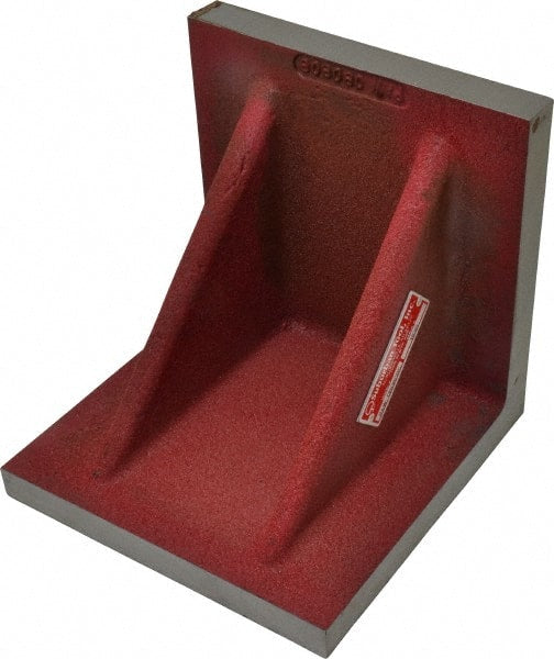 Suburban Tool - 8" Wide x 8" Deep x 8" High Cast Iron Precision-Ground Angle Plate - Strong Tooling