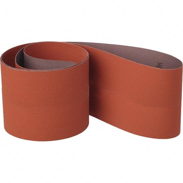 3M - 3" Wide x 132" OAL, 120 Grit, Ceramic Abrasive Belt - Ceramic, Coated, Cloth Backing - Strong Tooling