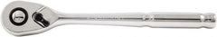 Paramount - 1/2" Drive Pear Head Quick-Release Ratchet - Chrome Finish, 10" OAL, 60 Gear Teeth - Strong Tooling