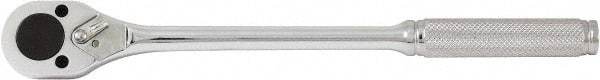 Paramount - 3/8" Drive Pear Head Standard Ratchet - Chrome Finish, 11" OAL, 24 Gear Teeth, Standard Head - Strong Tooling