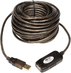 Tripp-Lite - 33' Long, USB A/A Computer Cable - Black, Male x Female - Strong Tooling