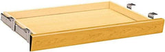 Hon - Laminate Center Drawer Desk with Center Drawer - 29.88" Wide x 24" Deep x 3" High, Harvest Gold - Strong Tooling