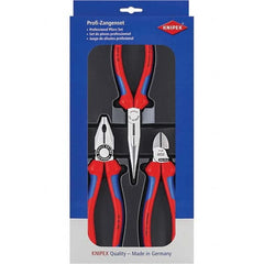 Knipex - Plier Sets Set Type: Assortment Number of Pieces: 3 - Strong Tooling