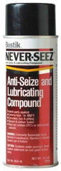 Bostik - 16 oz Aerosol Extreme Pressure Anti-Seize Lubricant - Copper, -297 to 1,800°F, Silver Gray, Water Resistant - Strong Tooling