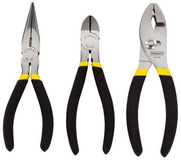 Stanley - 3 Piece Plier Set - Comes in Display Card - Strong Tooling