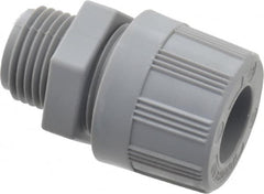 Woodhead Electrical - 12.7 to 14.27mm Capacity, Liquidtight, Straight Strain Relief Cord Grip - 1/2 NPT Thread, Nylon - Strong Tooling