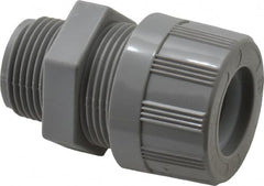 Woodhead Electrical - 6.35 to 9.53mm Capacity, Liquidtight, Straight Strain Relief Cord Grip - 3/4 NPT Thread, Nylon - Strong Tooling