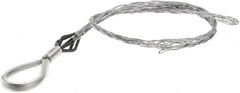 Woodhead Electrical - Flexible Eye, Closed Mesh, Steel Wire Pulling Grip - 26" Mesh, 1-1/2 to 1.99" Cable Diam - Strong Tooling