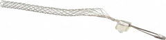 Woodhead Electrical - 1 to 1.24 Inch Cable Diameter, Tinned Bronze, Offset Loop Support Grip - 22 Inch Long, 1,680 Lb. Breaking Strength, 15 Inch Mesh Length - Strong Tooling