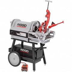 Ridgid - Pipe Threading Machines Maximum Pipe Size Capacity (mm): 100.00 Maximum Pipe Size Capacity (Inch): 4 - Strong Tooling