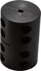 Climax Metal Products - 1/4" Inside x 1-3/4" Outside Diam, Machinable Rigid Coupling - No Keyway - 2-5/8" Long - Strong Tooling