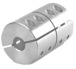 Climax Metal Products - 1" Inside x 3-1/4" Outside Diam, Machinable Rigid Coupling - No Keyway - 4-7/8" Long - Strong Tooling