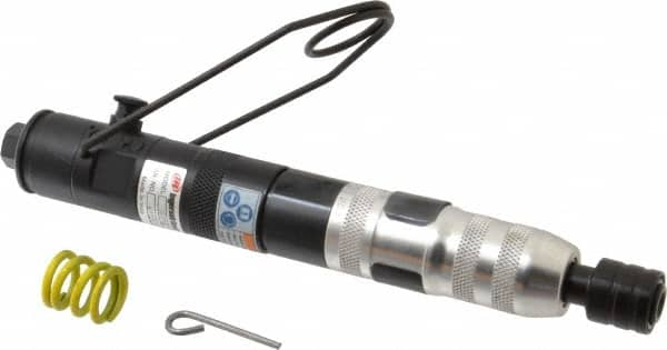 Ingersoll-Rand - 1/4" Bit Holder, 1,650 RPM, Inline Handle Air Screwdriver - 4.4 to 20.4 In/Lb Torque, 13 CFM - Strong Tooling