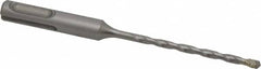 Relton - 5/32" Diam, SDS-Plus Shank, Carbide-Tipped Rotary & Hammer Drill Bit - Strong Tooling